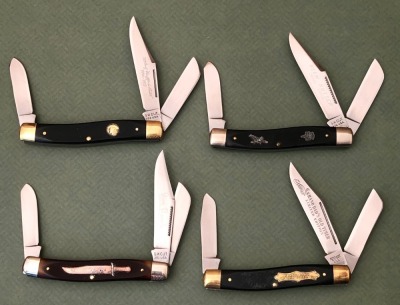 4 Commemorative Schrade, 3 are #0000