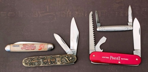 Four Folders: Boker, Henry Boker, Oz & Victorinox