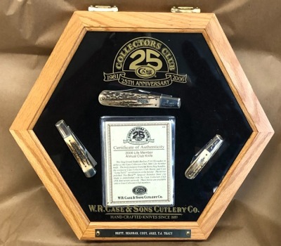 Case Collectors Club 2006 Stag Grand Daddy Barlow, Barlow and Razor