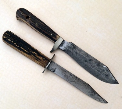 Pair of Stag Fixed Blades