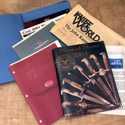 Case Catalogs, Knife World Publication, and Show of Shows 2004 Directory