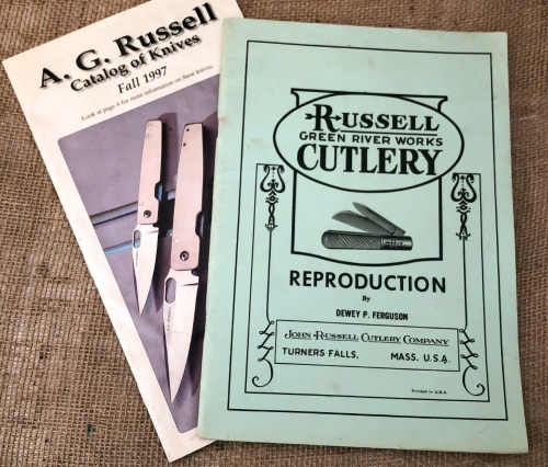 Russell Green River Repro Catalog and an AG Russell Catalog
