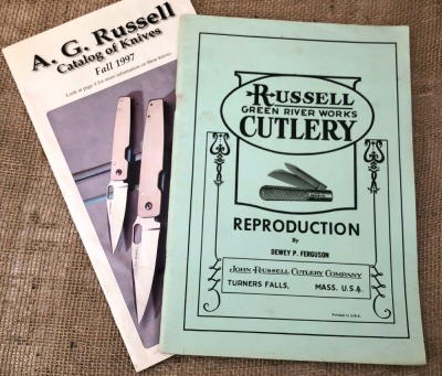 Russell Green River Repro Catalog and an AG Russell Catalog