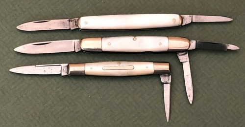 Three Pearls; Hibbard Spencer & Bartlett, Remington and CC Knife Co
