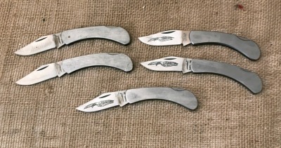 5 Parker Eagle Brand Metal Lockback