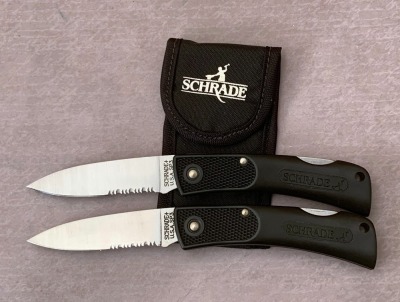 Pair of Schrade+ USA SP3