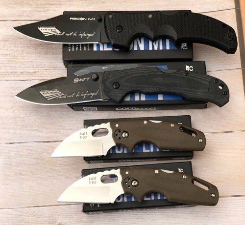 Four Cold Steel Lockbacks