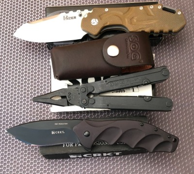Kizer, CRKT & Sog