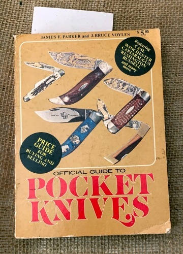 Voyles & Parker Official Guide to Pocket Knives 1976
