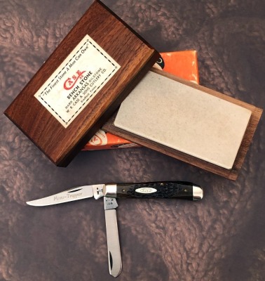 Case 6207ssp Mini Trapper and Bench Stone