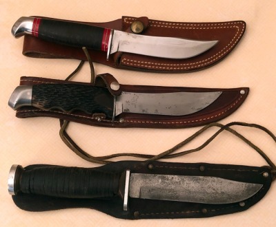 Three Schrade Walden Fixed Blades - 2
