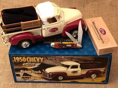 Case Die Cast 1950 Chevy and Bone Peanut