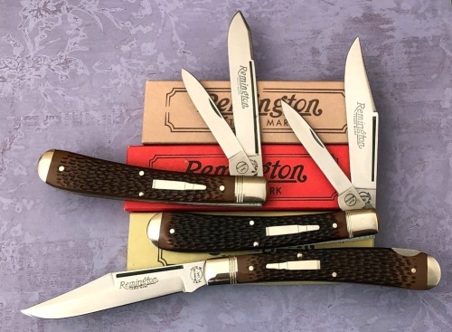 Three Remington Bullet Knives; R1253, R1273 & R1263