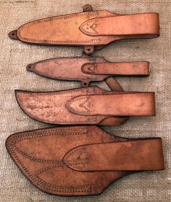 Four Flager Fixed Blade Sheaths - 2