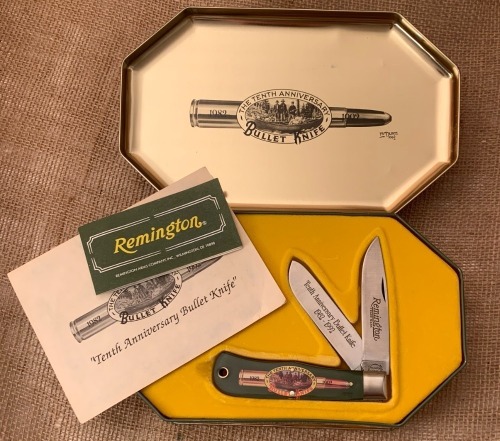 Remington 10th Anniversary Bullet Knife