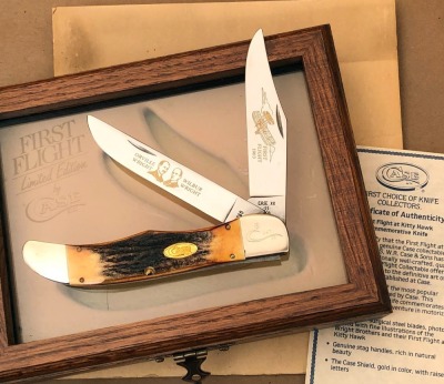 Case Commemorative Stag Folding hunter