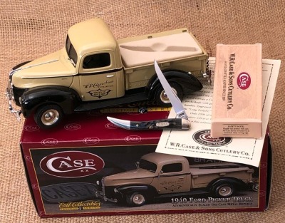 Case Die Cast 1940 Ford Pickup with Tiny Toothpick