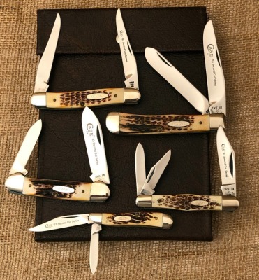 Case 1983 Second Cut Stag Set