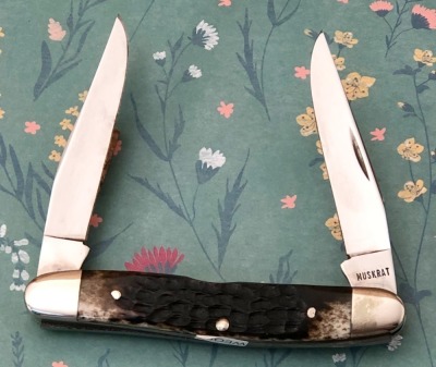 Case Bone 2 Dot Bone Muskrat - 2