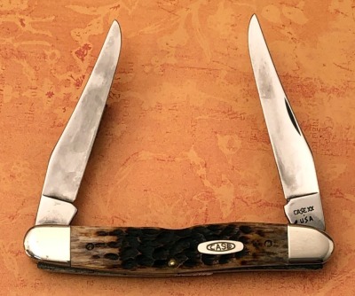 Case 1989 Brown Bone Muskrat