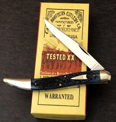 Case Classic Blue Bone Texas Toothpick 61098SAB