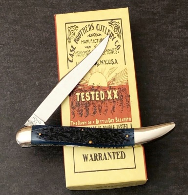 Case Classic Blue Bone Texas Toothpick 61098SAB - 2