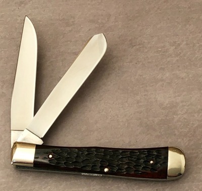 Case 7 Dot Reddish Bone Trapper - 2