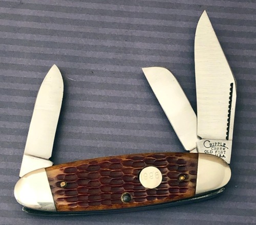 Rare Cripple Creek Old Fort Bone Butterbean