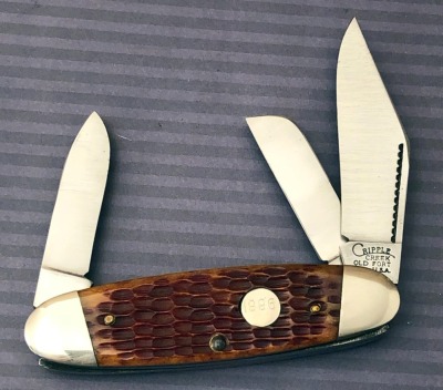 Rare Cripple Creek Old Fort Bone Butterbean
