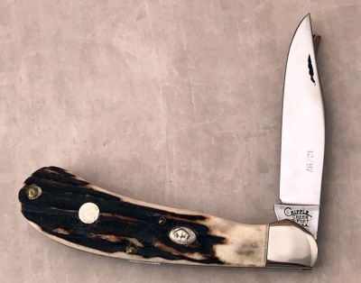 Cripple Creek Old Fort Stag Single Blade