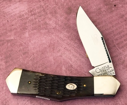 Cripple Creek Effingham Bone Single Blade Humpback