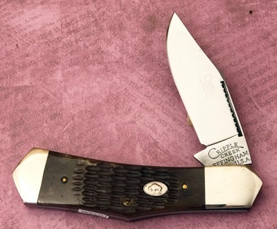 Cripple Creek Effingham Bone Single Blade Humpback