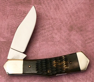 Cripple Creek Effingham Bone Single Blade Humpback - 2