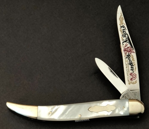 Fight'n Rooster Pearl Two Blade Texas Toothpick