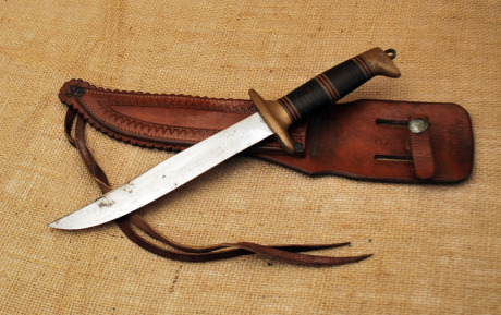 Richtig WWII Knife with Cornish sheath