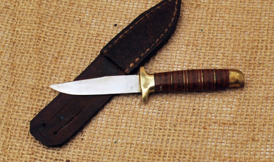 Walsh stacked micarta hunter