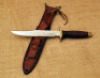Unmarked micarta handled hunte.r