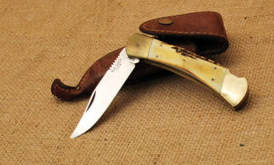 Kabar Stag lockback with sheath