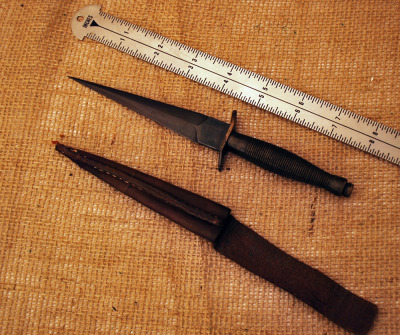 Small Size Sykes-Fairbairn dagger, rare - 2