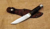 Vintage Marbles leather handled carver