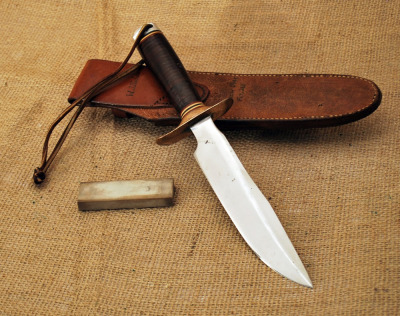 Naval Aviator marked Randall No 1 in Heiser Sheath. - 2