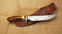 Randall No. 4 Pinned Stag Handles