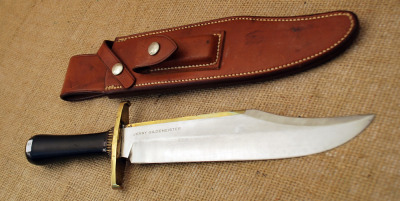 Randall Model 12 Brass back Bowie