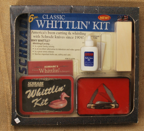 Schrade Class Whittlin' Kit