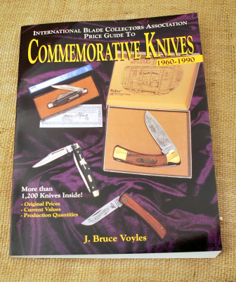 Price Guide to Commemorative Knives by J. Bruce Voyles--Autographed on request
