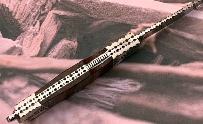 Harvey McBurnette Engraved Lockback - 3