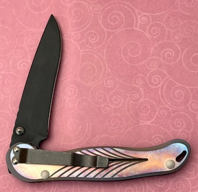 Darrel Ralph Anodized Titanium Framelock - 2
