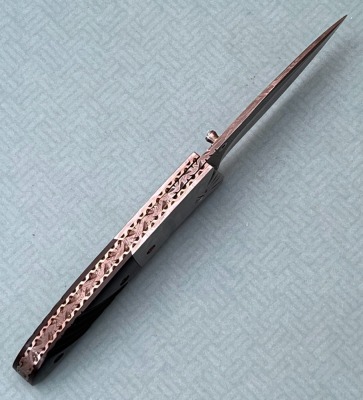Mel Pardue Damascus Locking Liner - 3