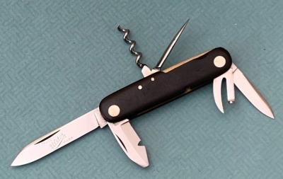 Ulster Knife Co. Salesman Sample Birdseye Camp Knife