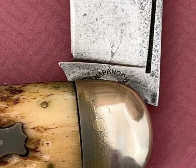 Napanoch Knife Co NY Bone 6250 Elephant Toenail - 3